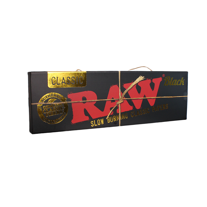RAW Black rolling papers