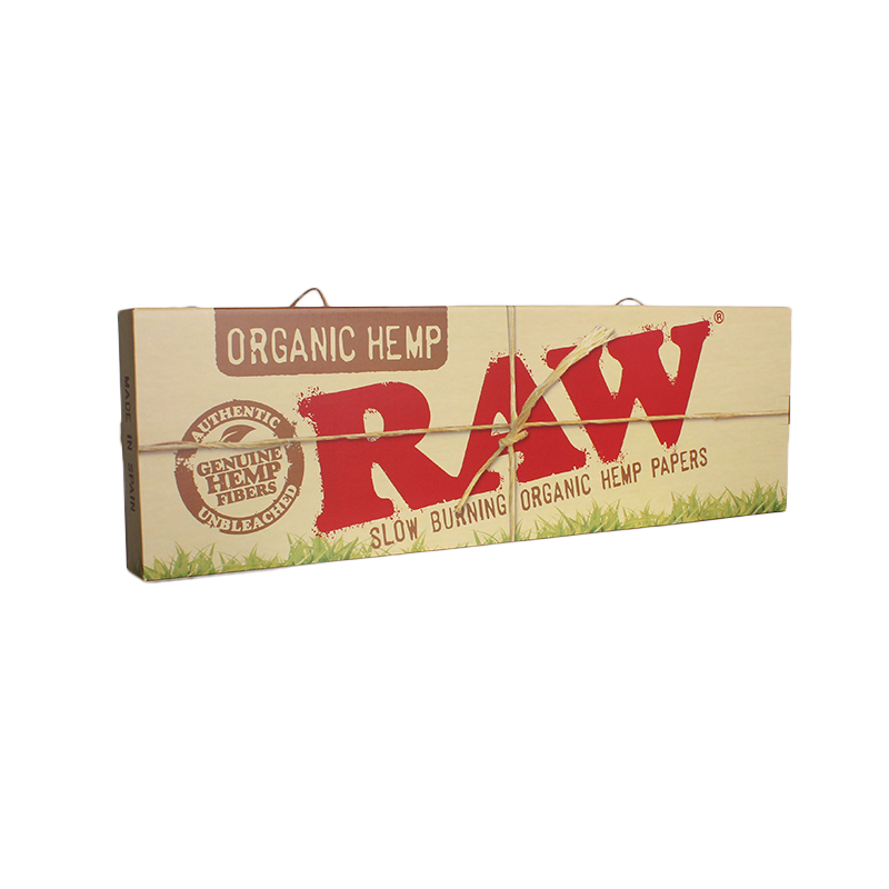 RAW Organic Hemp rolling papers