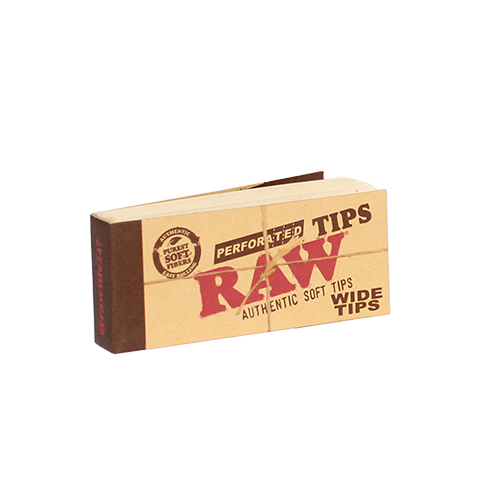 RAW perforated wide rolling tips