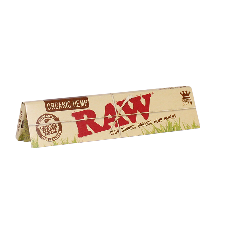 RAW Organic Hemp King Size Slim rolling papers