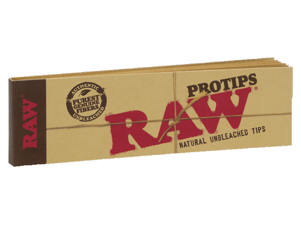 RAW Pro Tips unbleached rolling tips