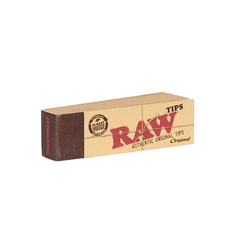 RAW Original unbleached rolling tips