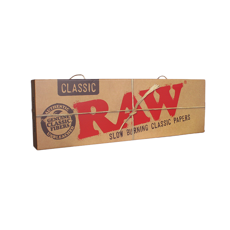 RAW Classic slow burning rolling papers