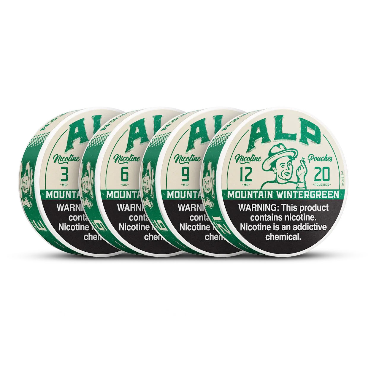 ALP Mountain Wintergreen nicotine pouches