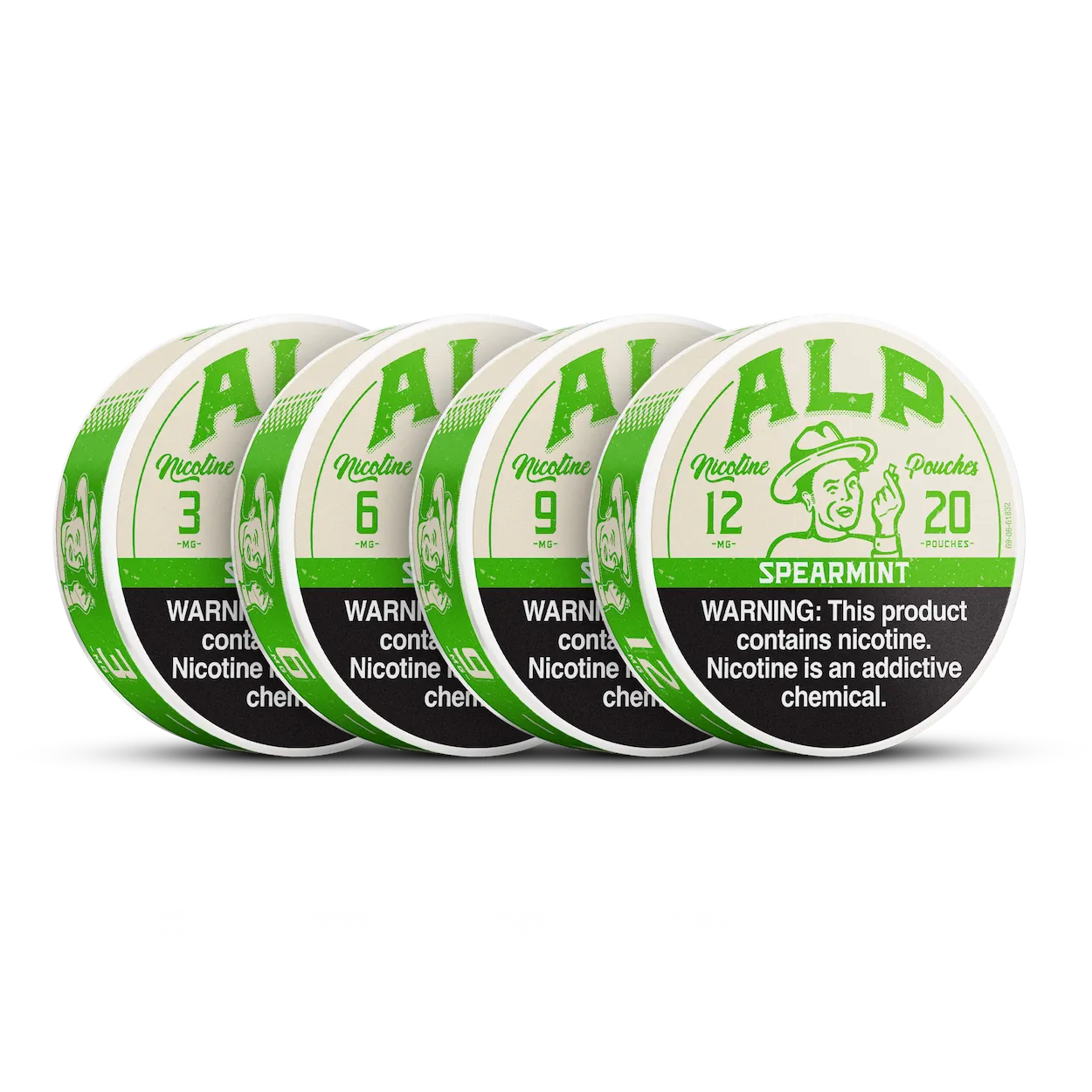 ALP Spearmint nicotine pouches