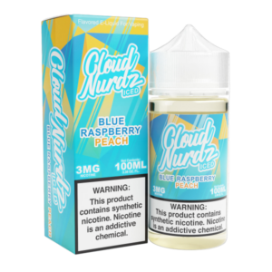 Cloud Nurdz Blue Raspberry Peach Iced