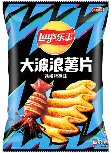 Lay's Sizzling Squid