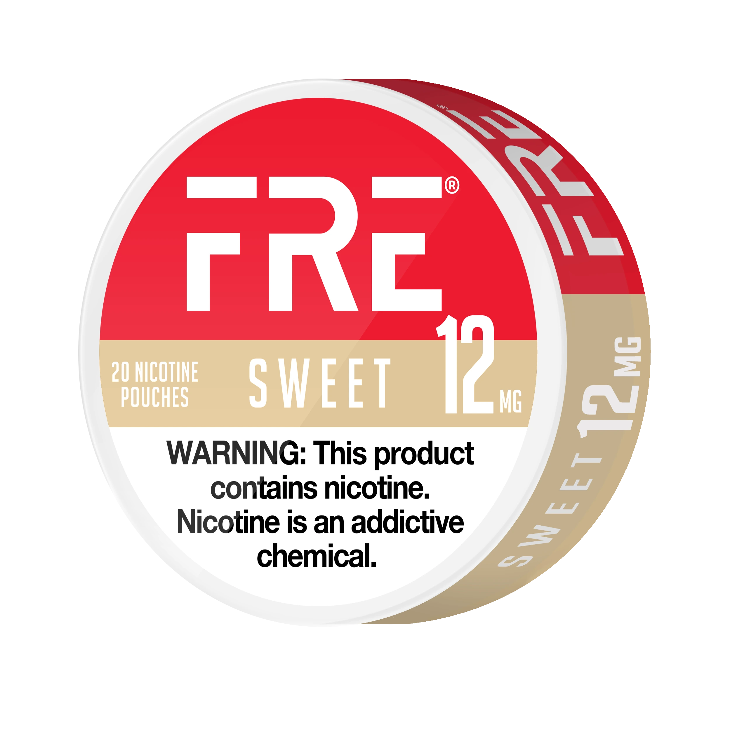 FRE Sweet nicotine pouches