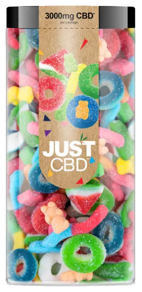 JUST CBD 3000mg Gummy Jar