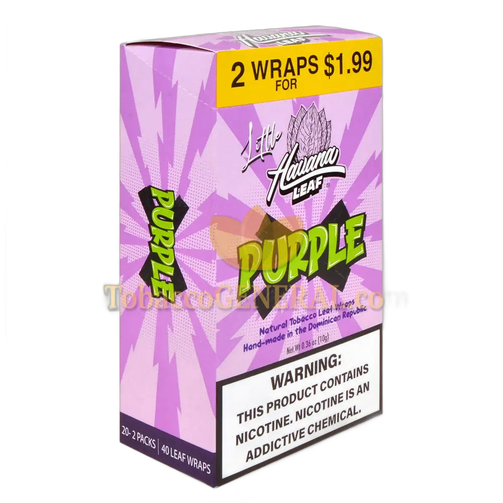 Lil Havana Leaf Purple Havana