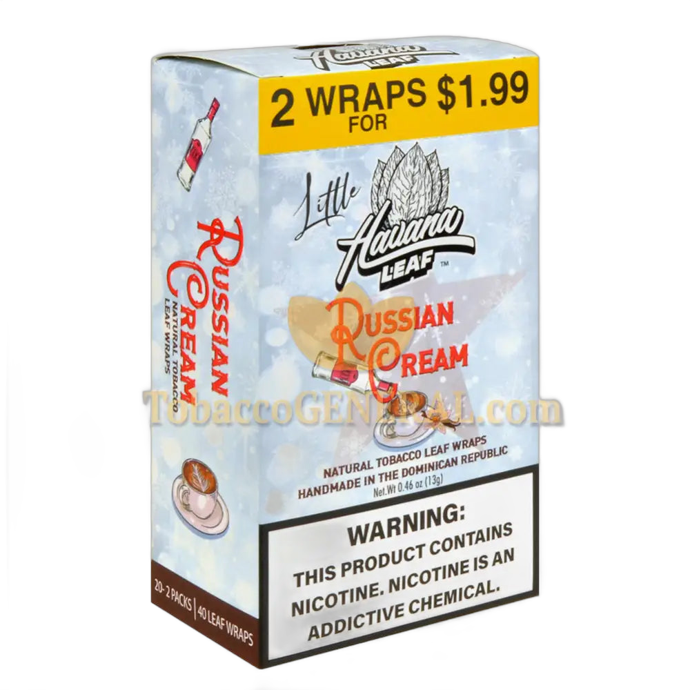 Lil Havana Leaf Russian Cream