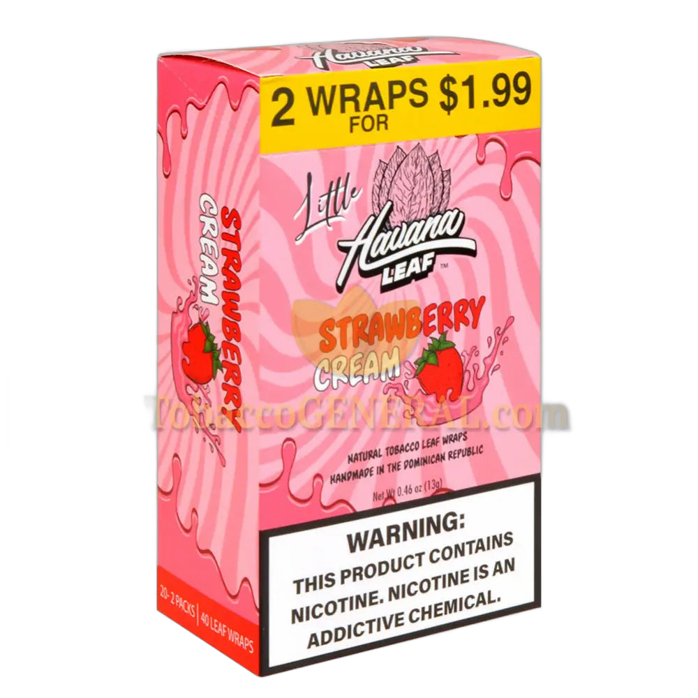 Lil Havana Leaf Strawberry Cream