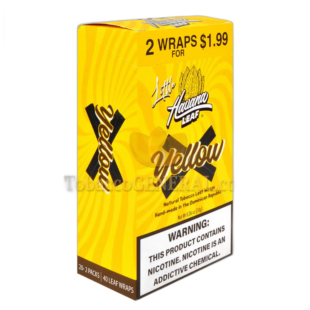 Lil Havana Leaf Yellow Havana