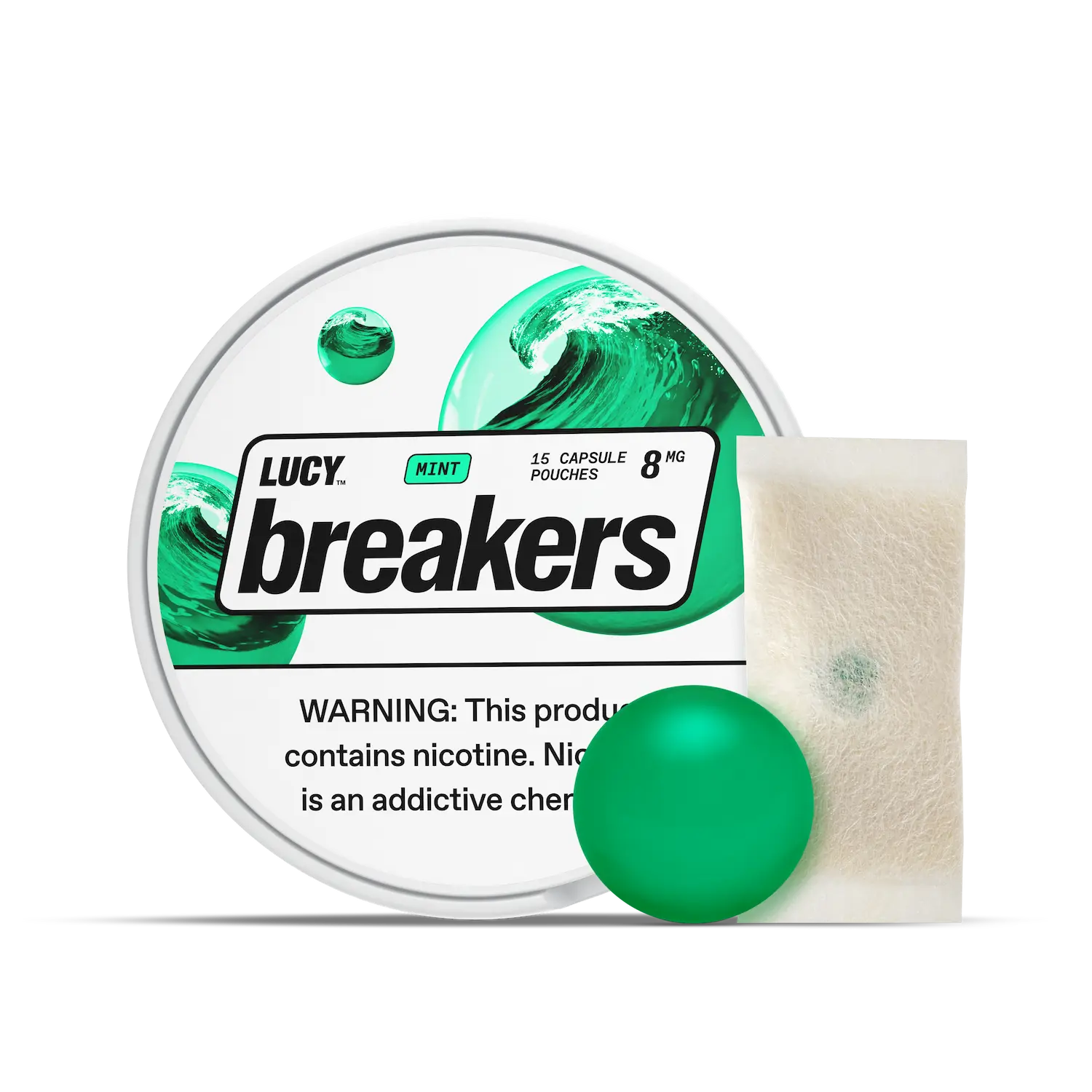 Lucy Breakers Mint nicotine pouches