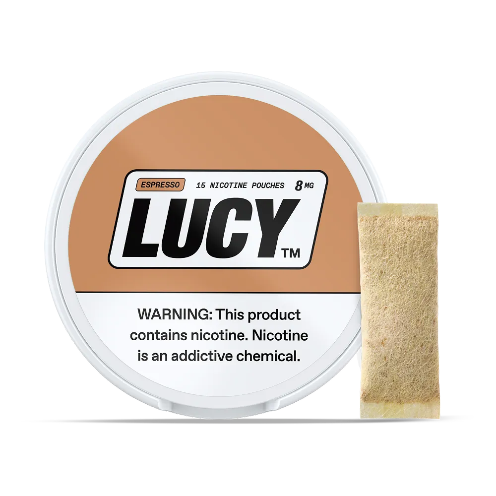Lucy Espresso nicotine pouches