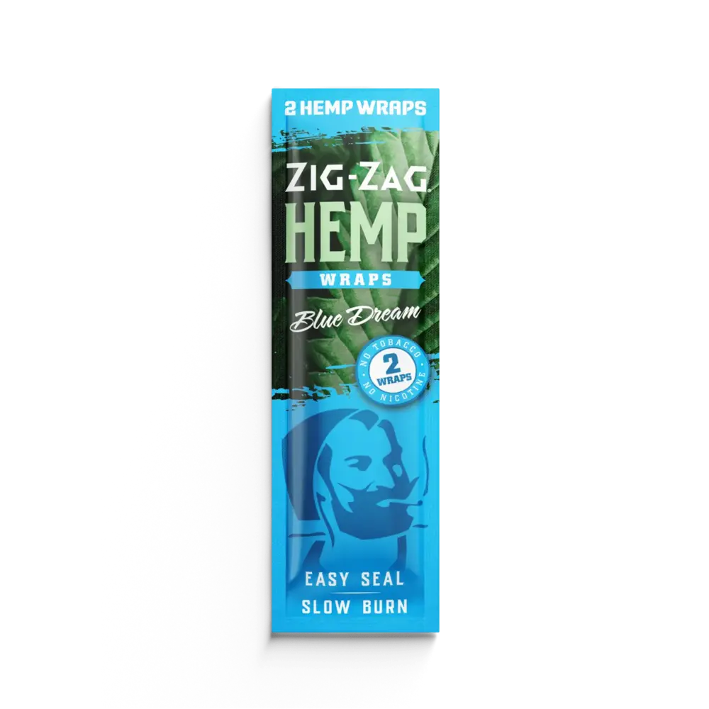 Zig Zag Blue Dream hemp wraps