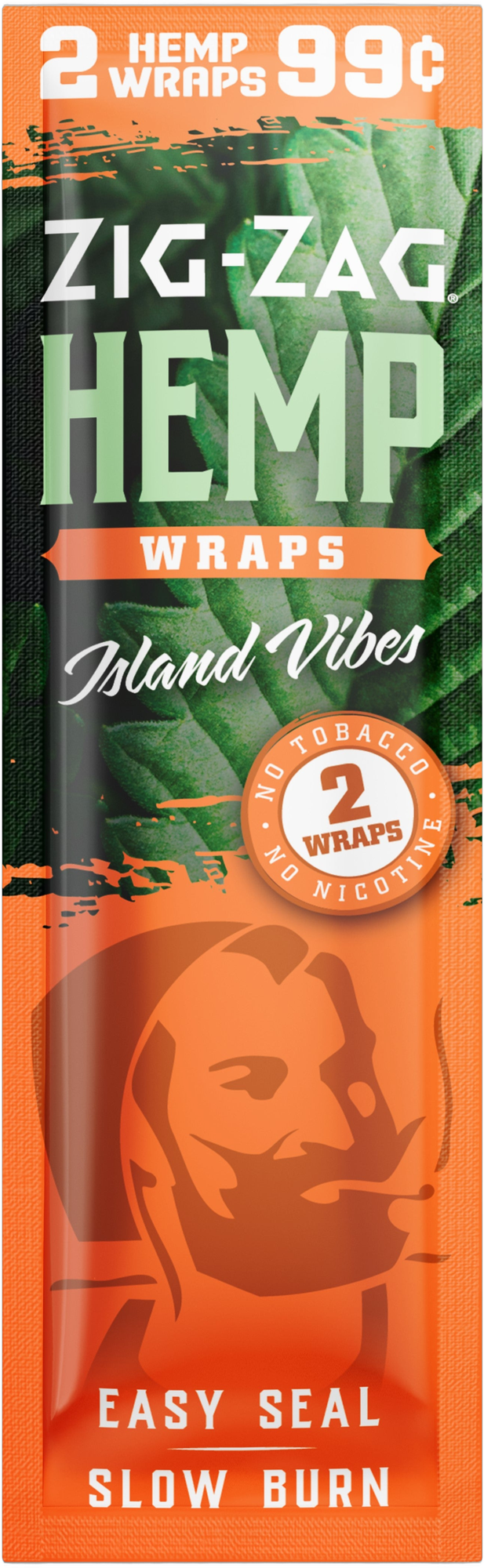 Zig Zag Island Vibes hemp wraps