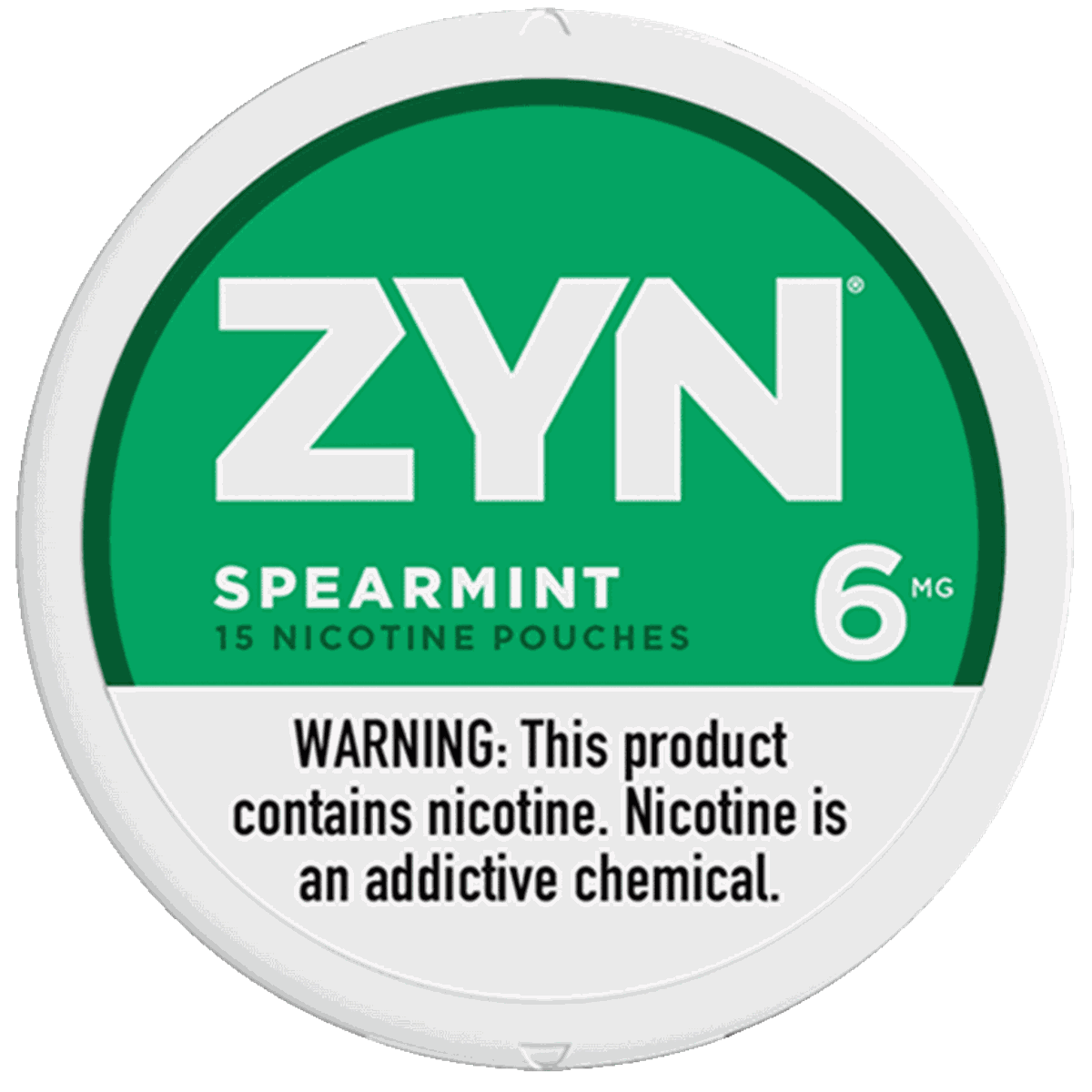 ZYN Spearmint nicotine pouches