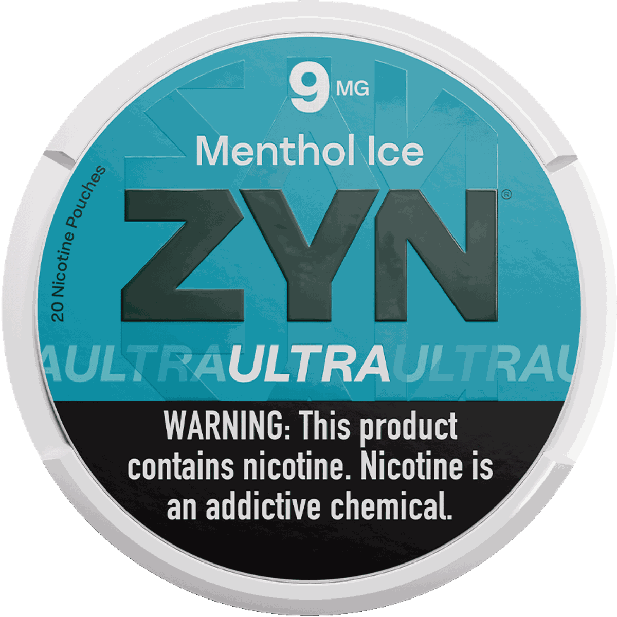ZYN Ultra Menthol Ice nicotine pouches
