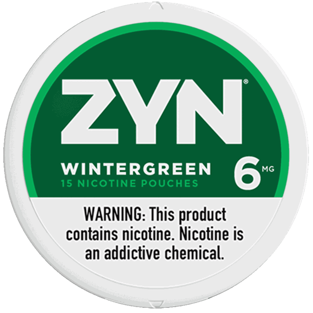 ZYN Wintergreen nicotine pouches